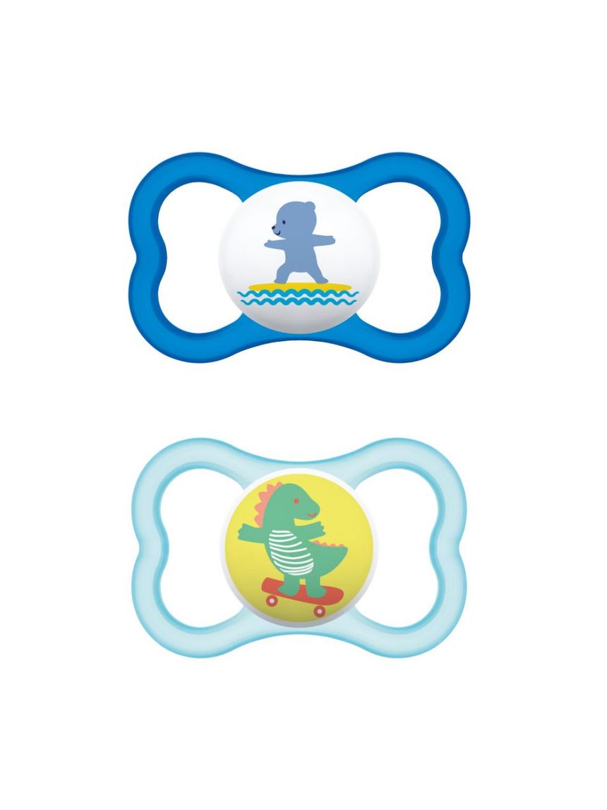 Succhietti air 6+ caucciù conf. doppia azzurro