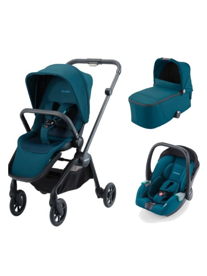 Recaro trio sadena select teal green telaio aluminuim grey