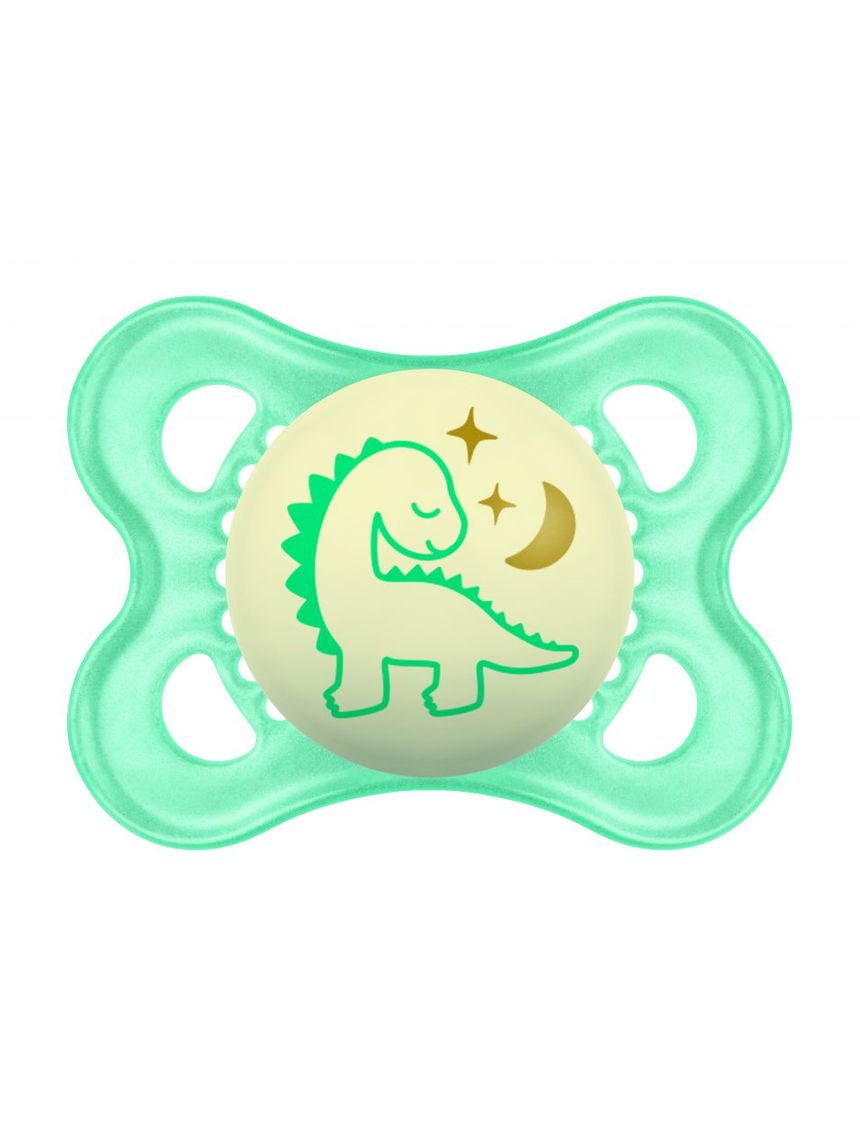 Succhietti original night 2-6m caucciù conf. doppia verde