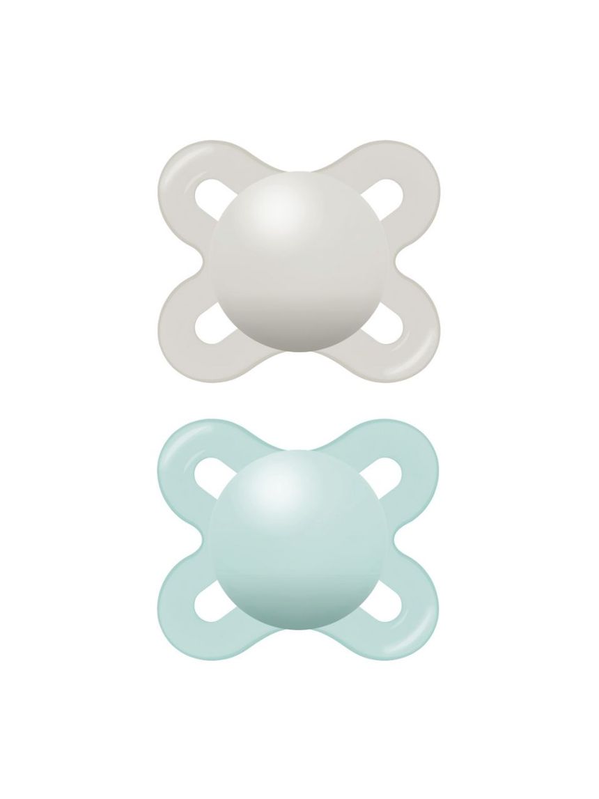 Succhietti start nanò 0-2m caucciù, conf. doppia, neutro - mam