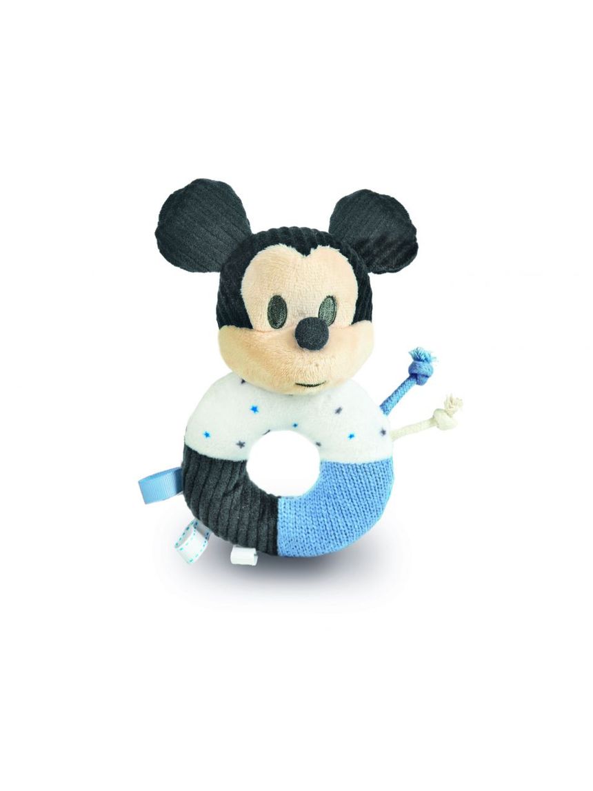 Disney baby - baby mickey morbido anello sonaglino