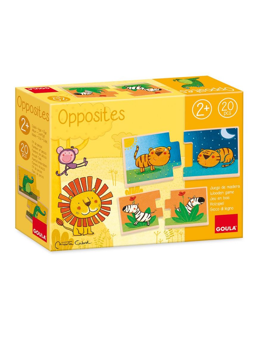 Goula - opposti. leo il re della giungla