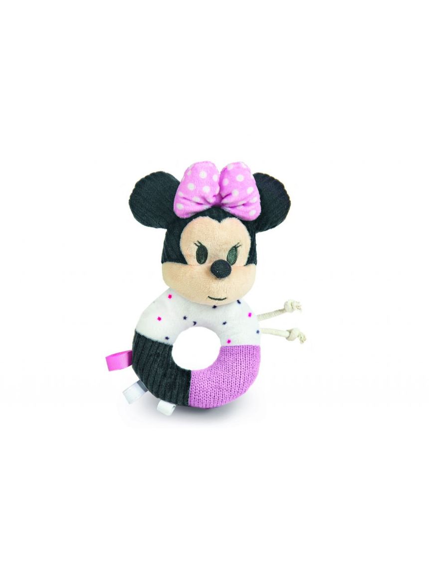 Disney baby - baby minnie morbido anello sonaglino