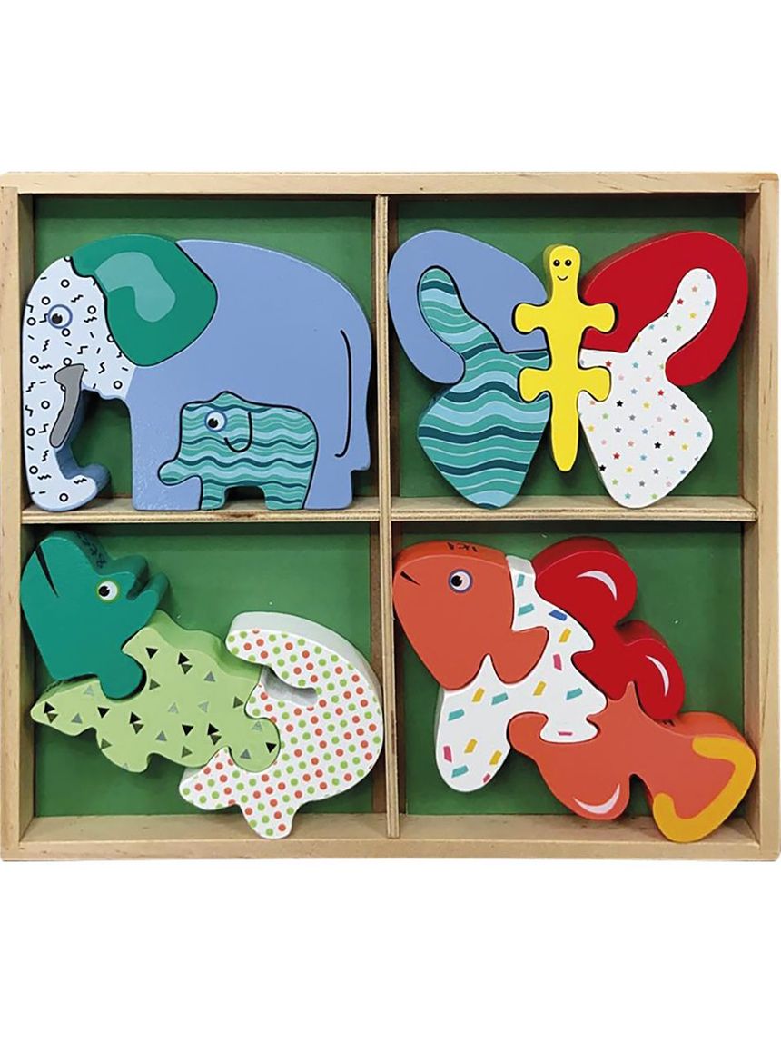 Wood'n play - funny puzzle