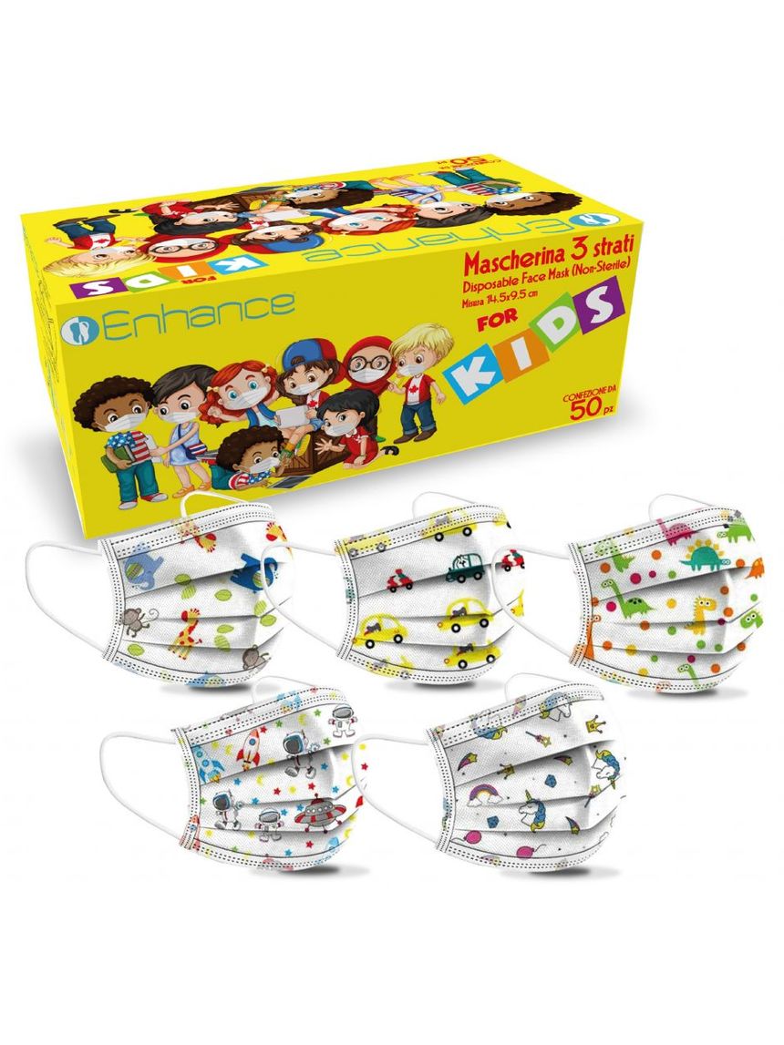 Mascherina chirurgica bambini enhance