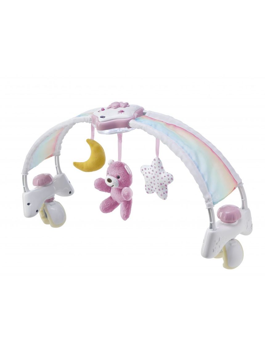 Chicco - arco lettino rainbow sky rosa