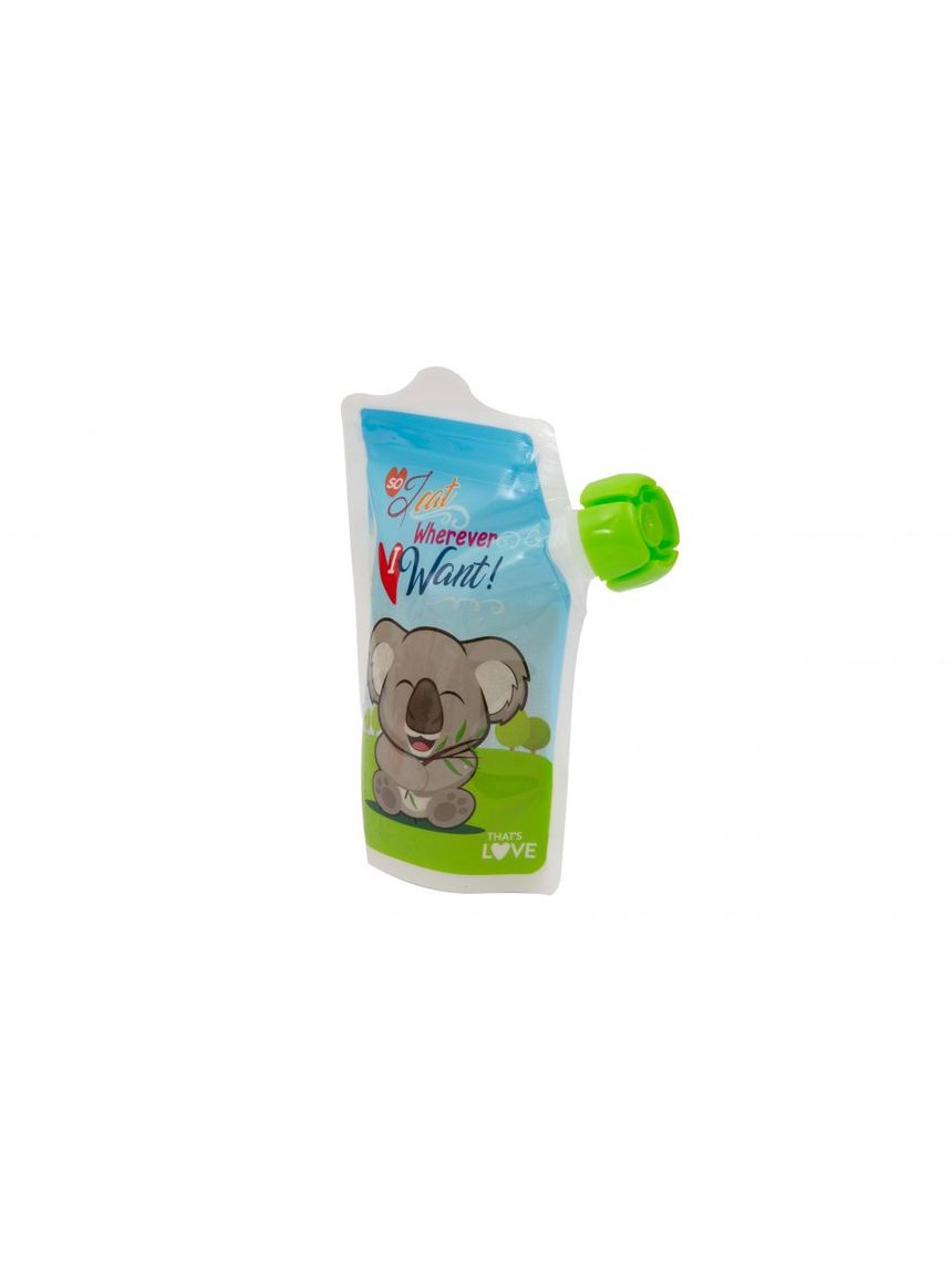 Pouch con cucchiaino + contenitori per alimenti