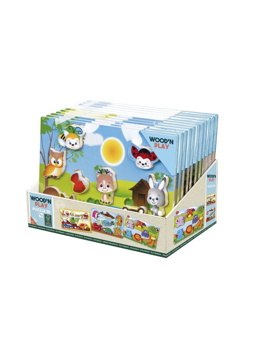 Wood'n'play - puzzle 3d
