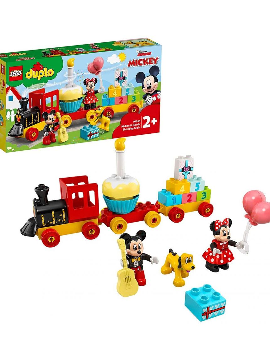Lego duplo - il treno di compleanno di topolino e minnie 10941