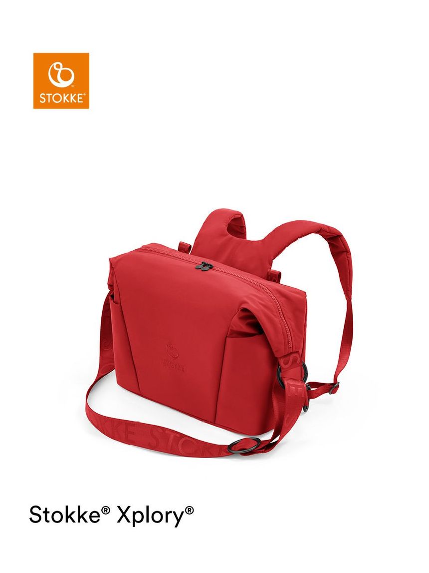 Borsa per il cambio stokke® xplory® xdue modi per indossarla
