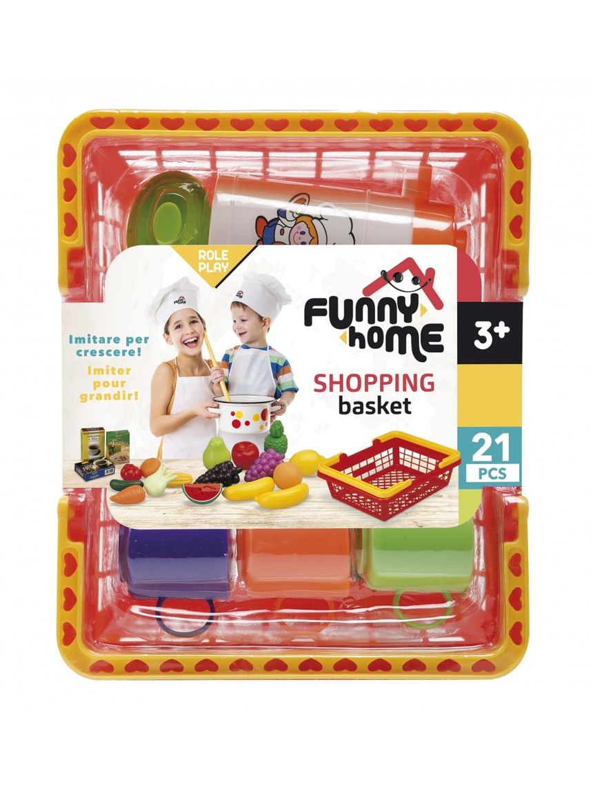 Funny home - cestino con accessori