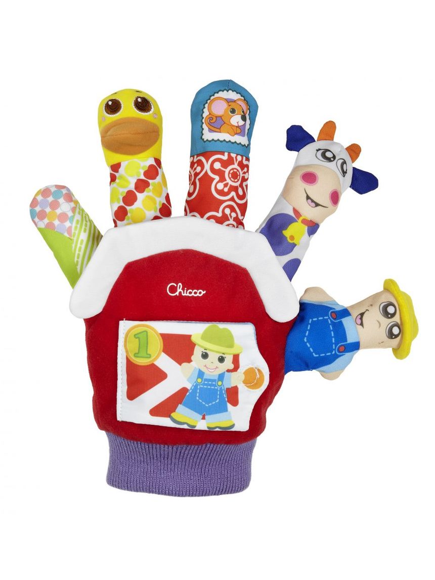 Chicco guanto marionetta della fattoria.