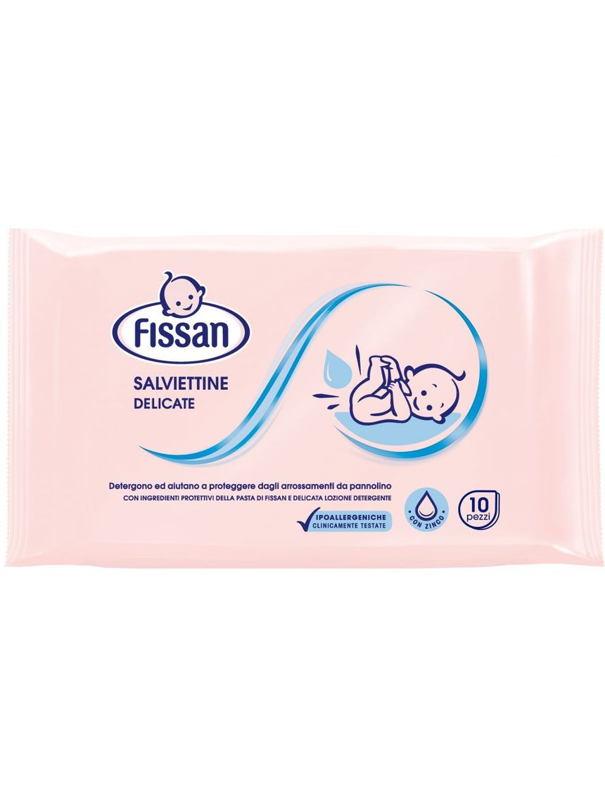 Fissan salvietta pocket 10 pz.