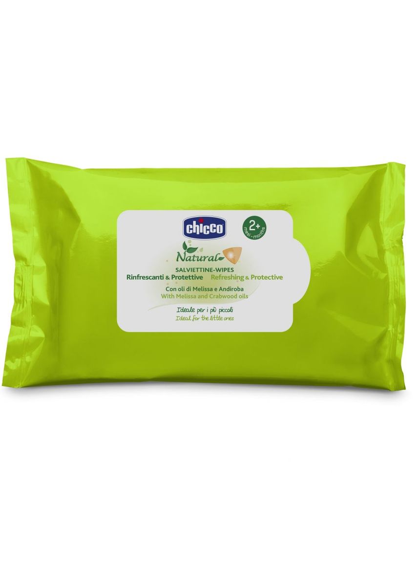 Chicco salviettine rinfrescanti & protettive 20pz