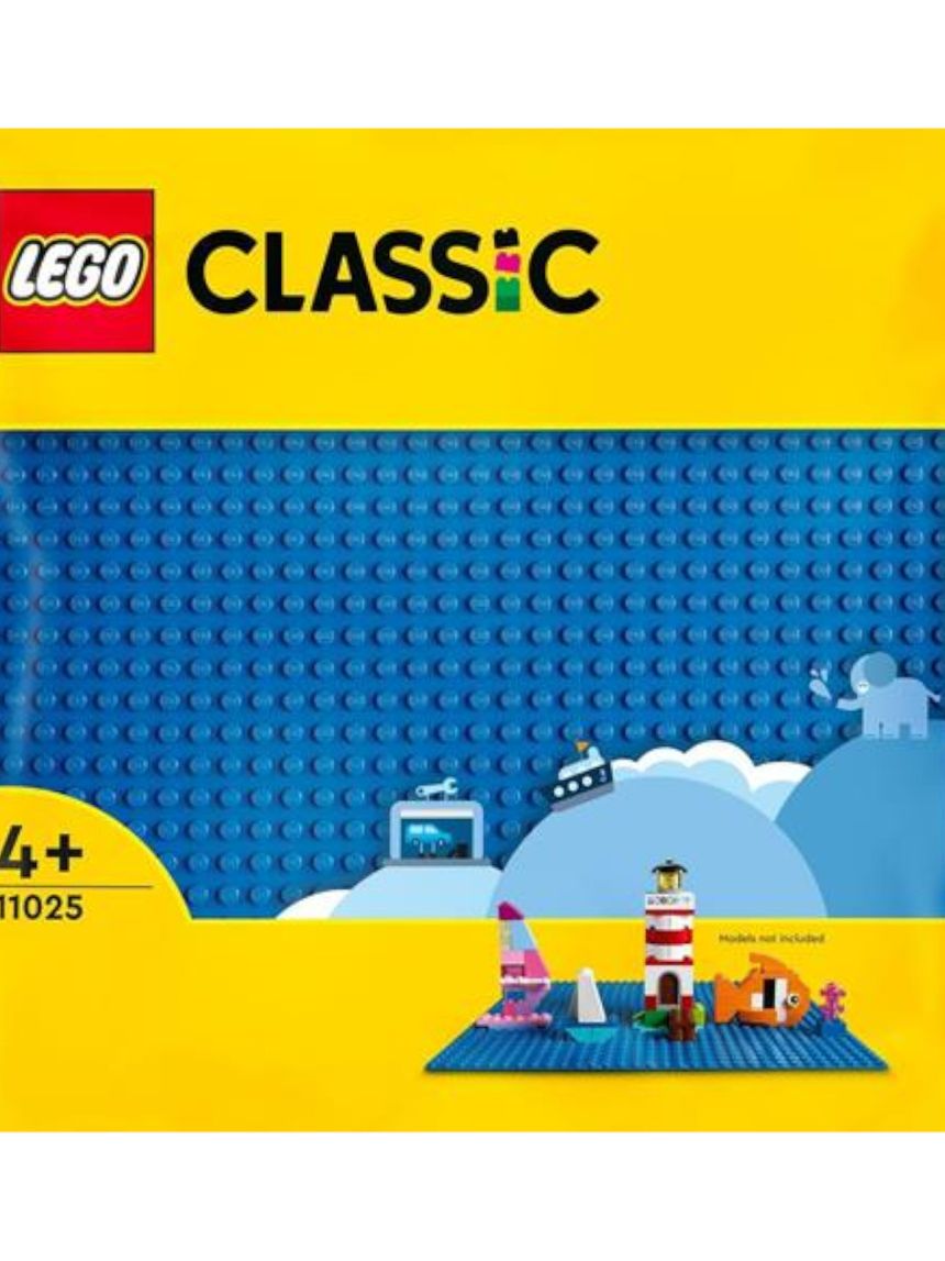 Lego classic - base blu - 11025