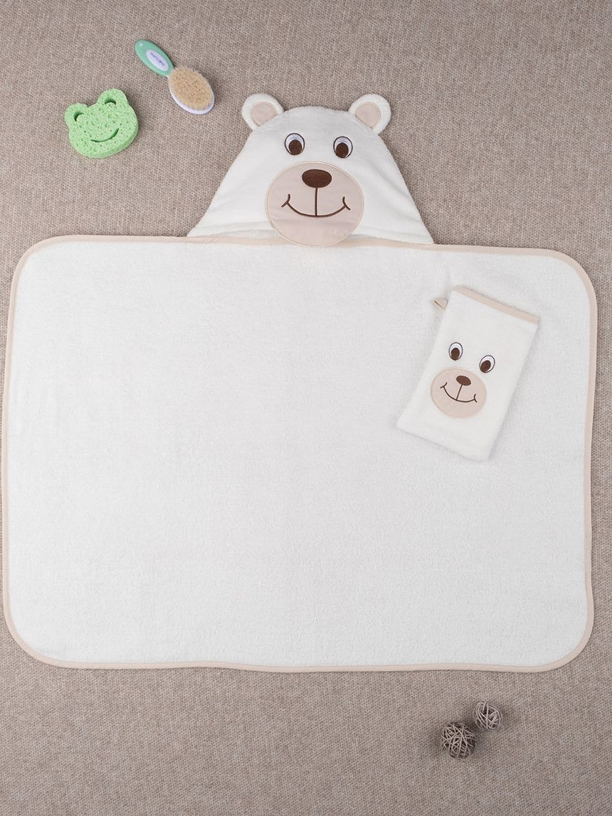 Quadrato spugna unisex "orso"