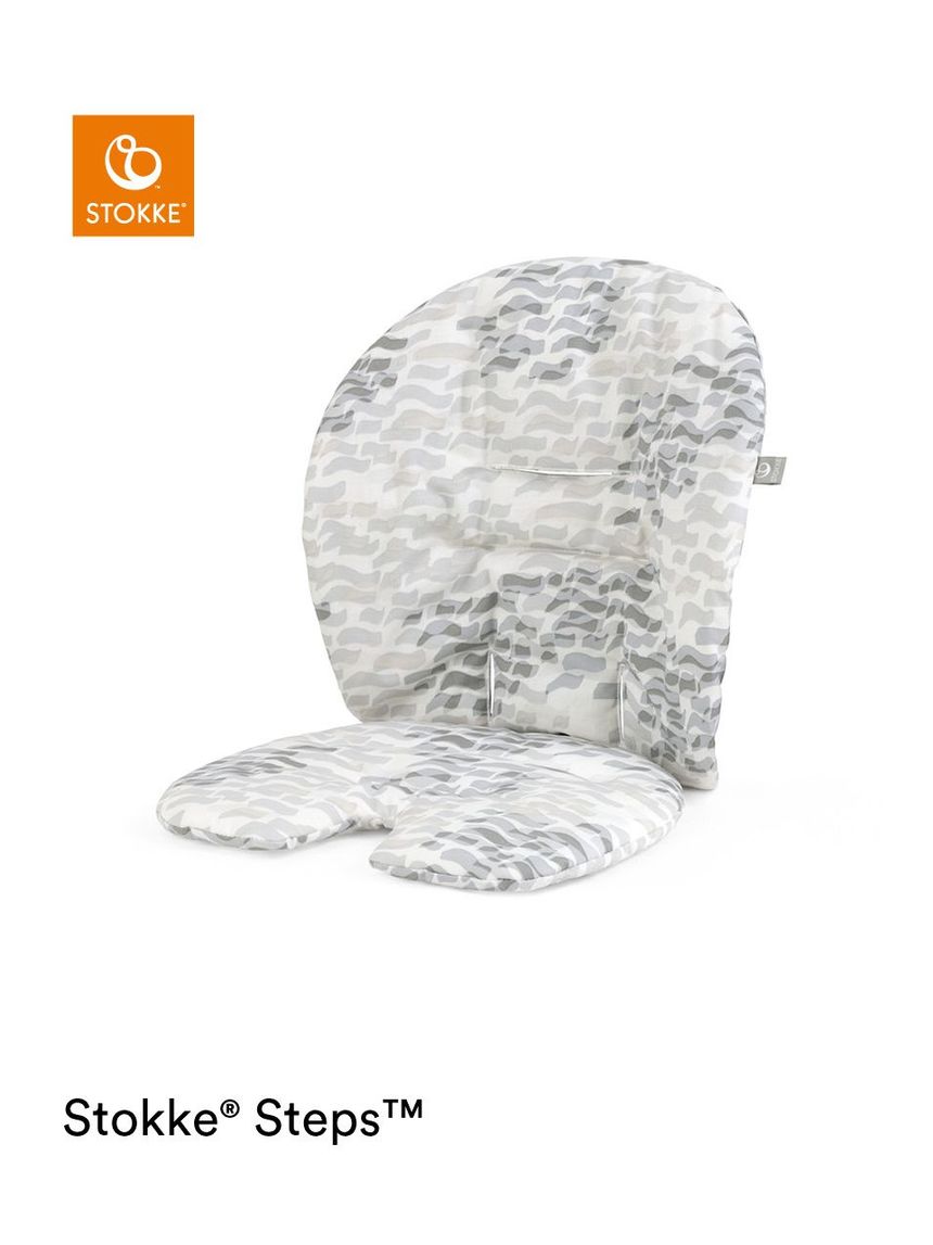 Stokke® steps™ baby set cushion waves grey