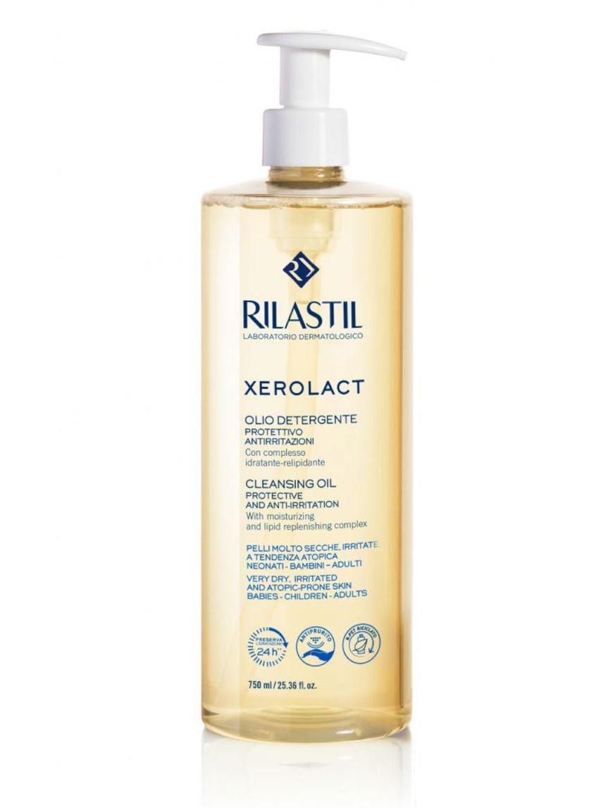 Olio detergente xerolact 750 ml - rilastil