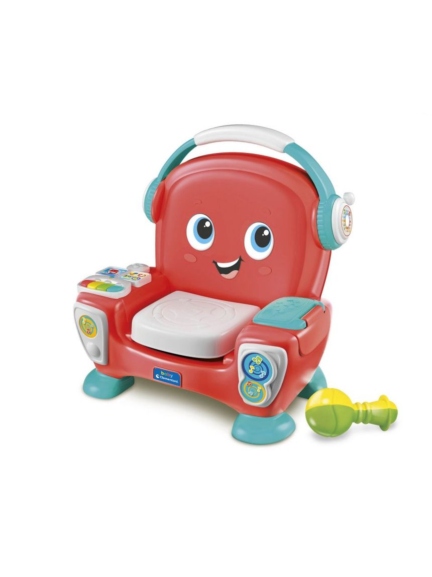 Baby clementoni - 17754 - poltroncina canta, suona e balla