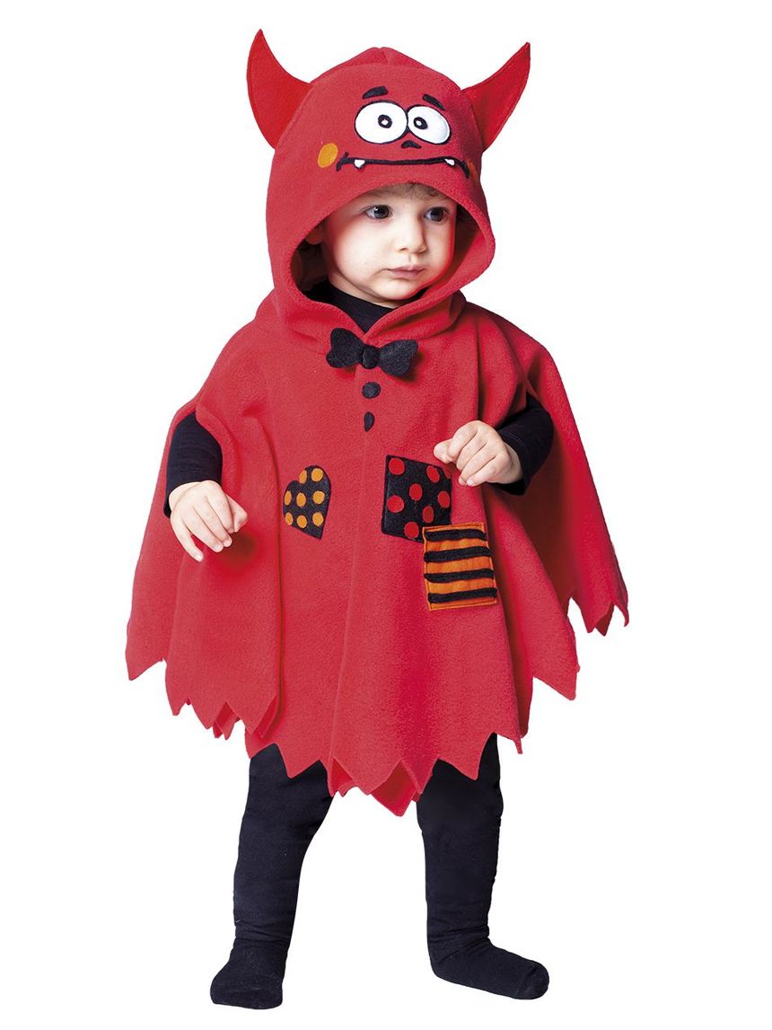Mantellina diavoletto baby 9-18 mesi - carnaval queen