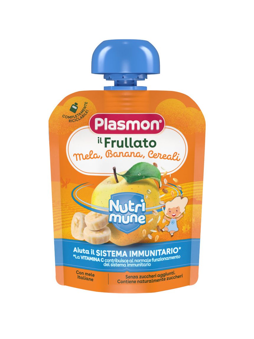 Il frullato nutri-mune mela, banana, cereali  85g - plasmon