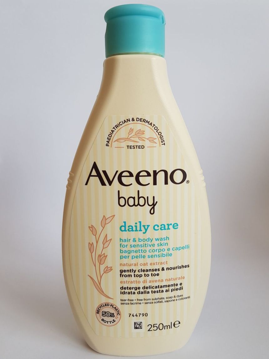 Baby bagnetto testa piedi 250ml - aveeno