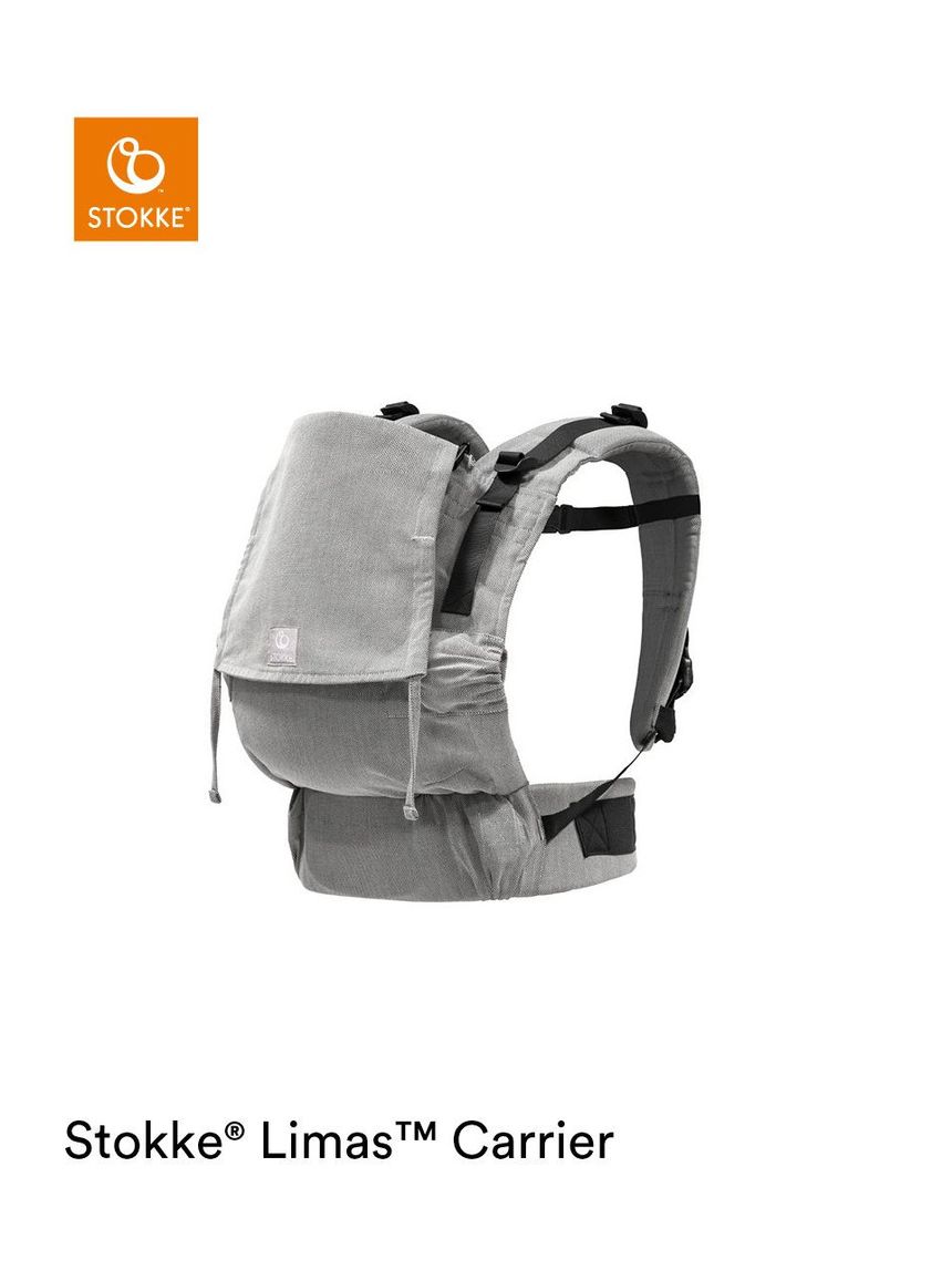 Marsupio limas™ carrier flex grey tweet - stokke®