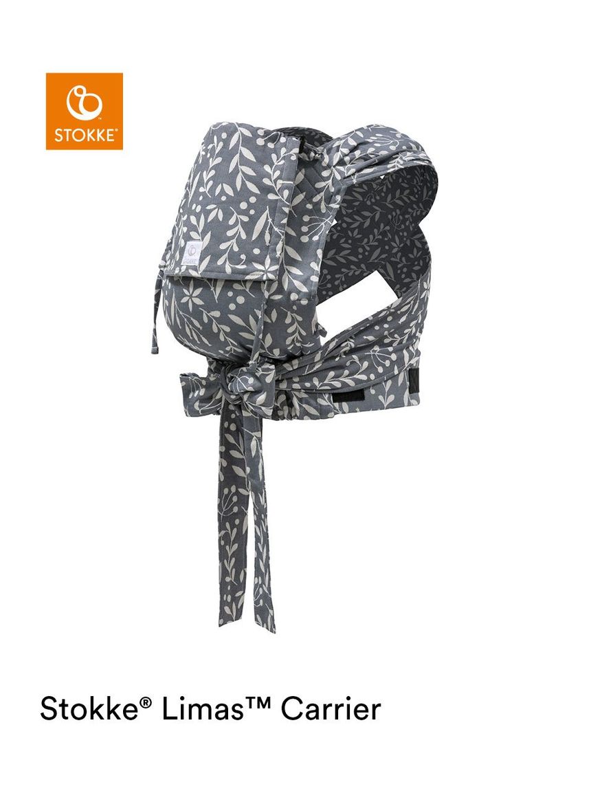 Marsupio limas™ carrier floral slate - stokke®