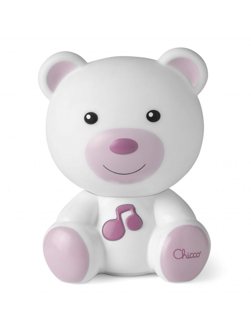Luce notturna orsetto dreamlight rosa - chicco