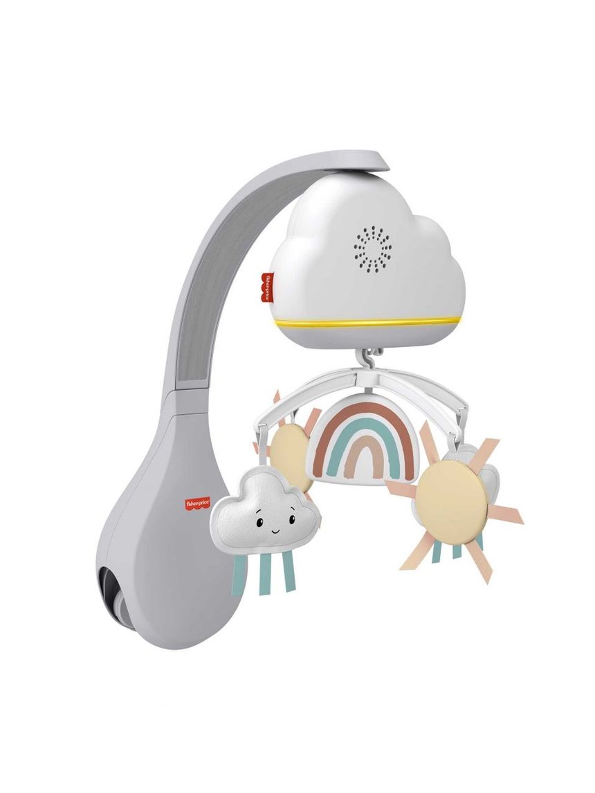 Giostrina dolce arcobaleno compatibile con culla - fisher price