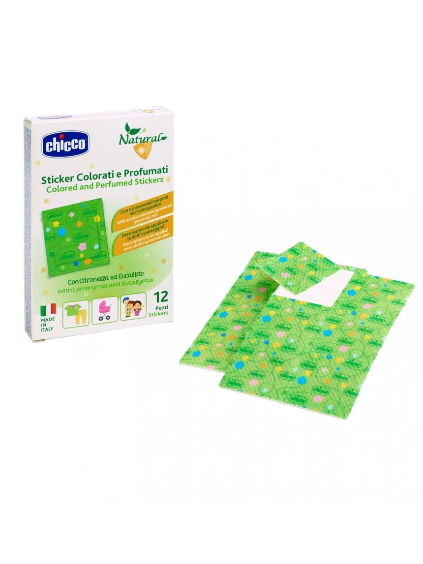Cerotti profumati e colorati 12 pezzi - chicco