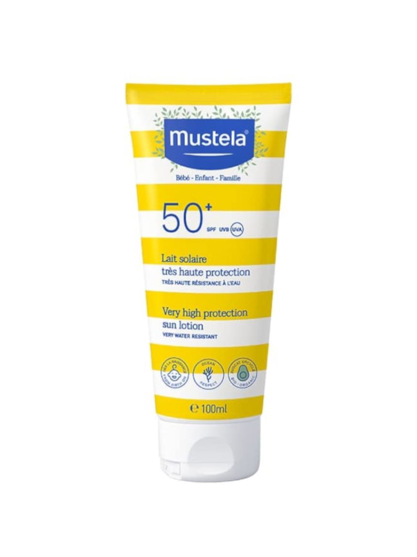 Latte solare protezione molto alta spf50+ 100ml - mustela
