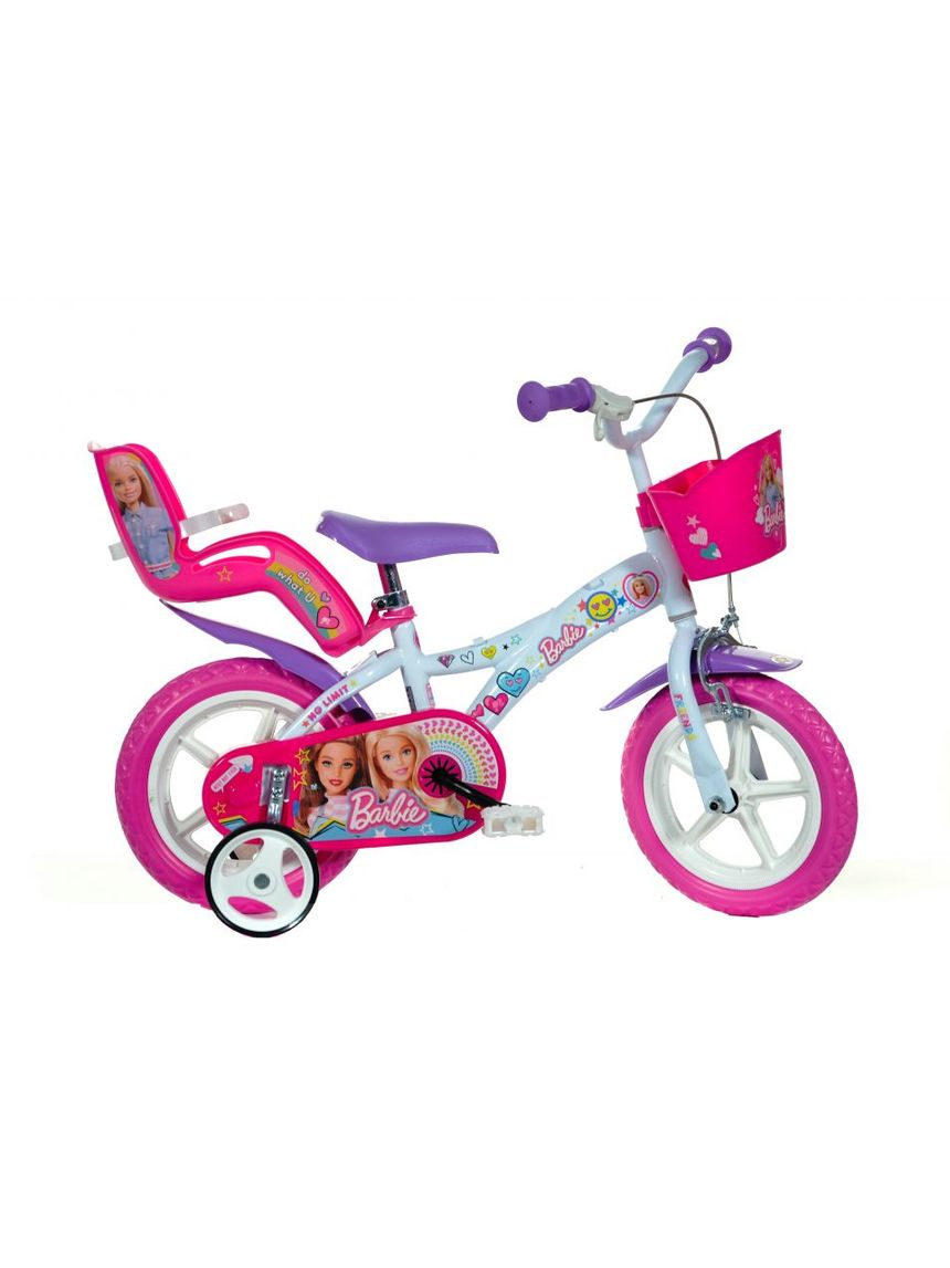 Bici bimba 12" 3-5 anni - barbie