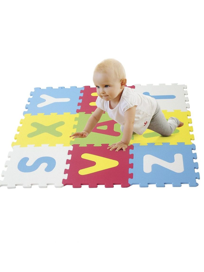 Tappeto puzzle lettere 9pz