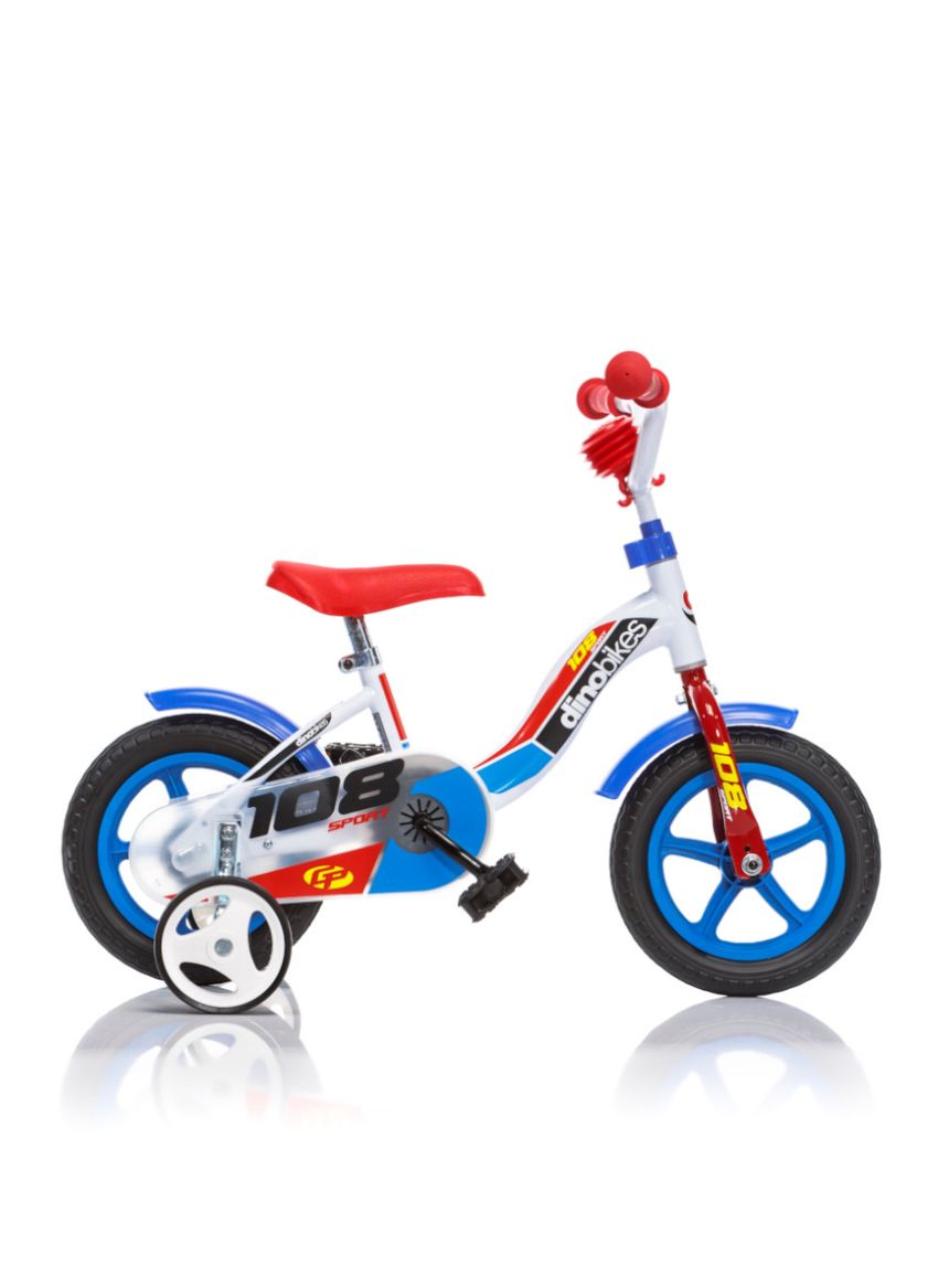 Bici bimbo 10" senza freno 3-4 anni - dino bikes