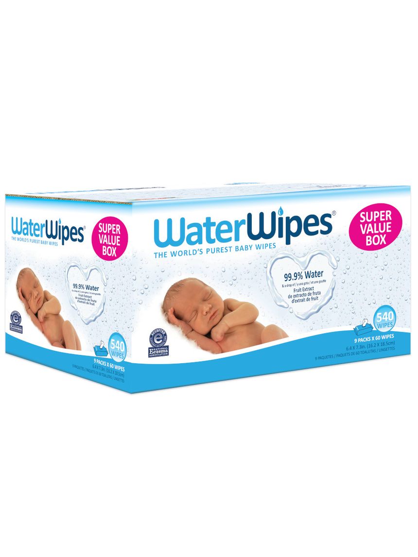 Waterwipes bio salviette 9x60 pezzi