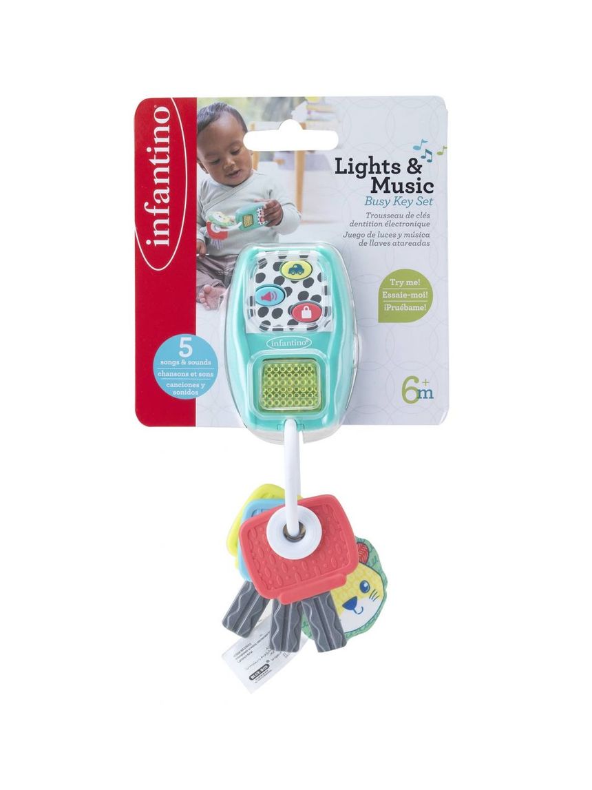 Infantino – sonaglino chiavi luci e suoni