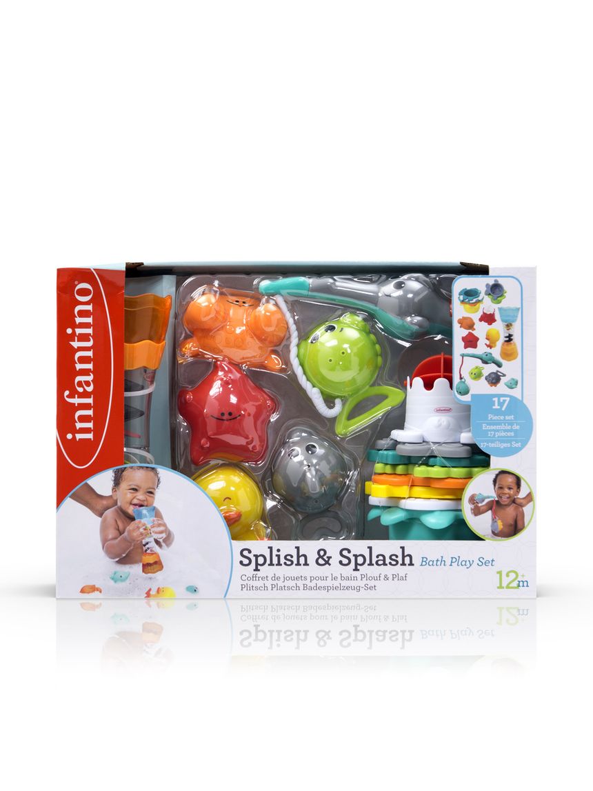 Infantino – set giochi per il bagnetto -12m+
