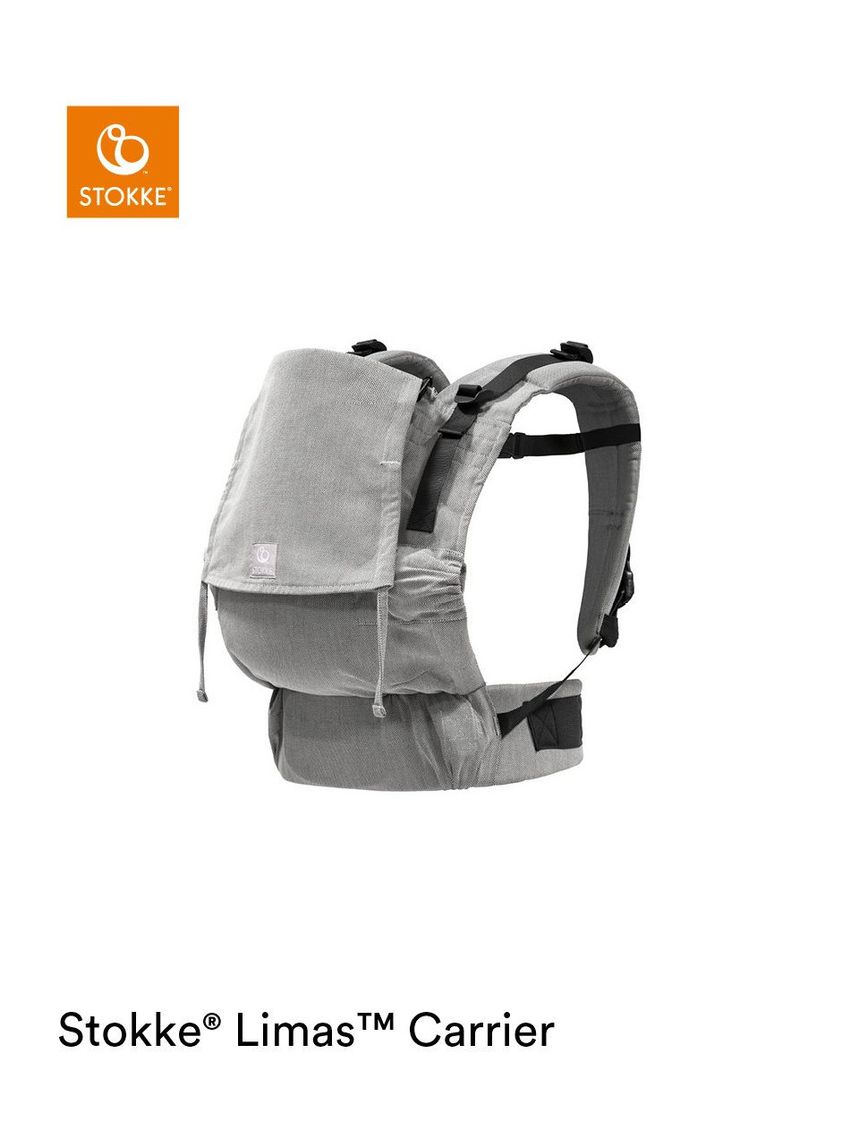 Marsupio  limas™  carrier  flex grey tweet - stokke®