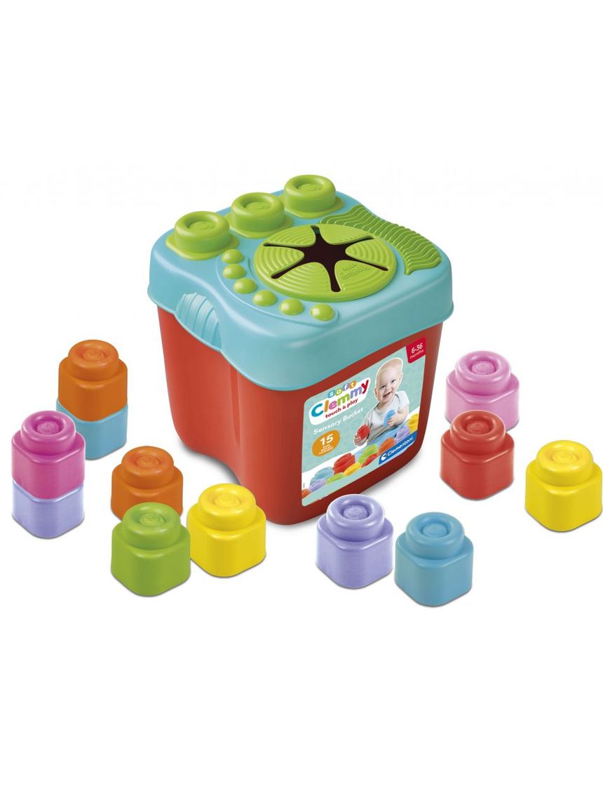 Soft clemmy - secchiello sensoriale - clementoni