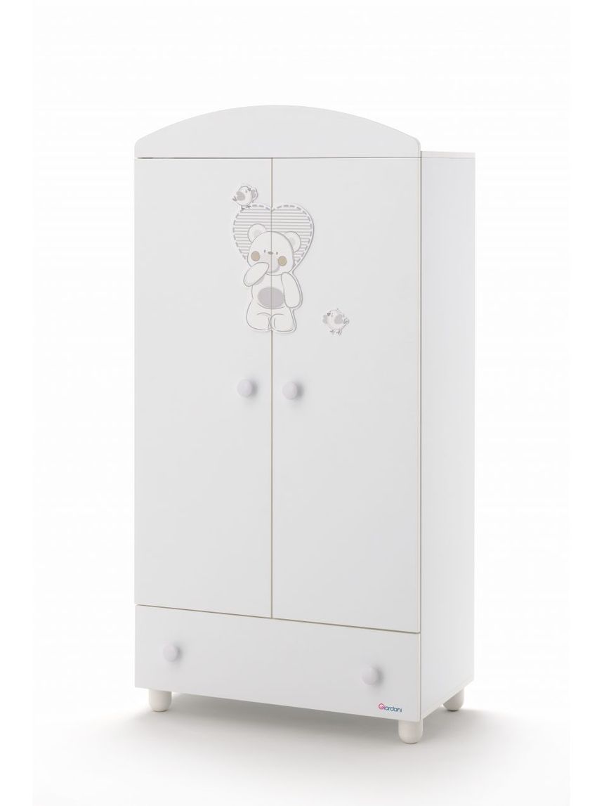 Armadio 2 ante leivonnaiset bianco - giordani