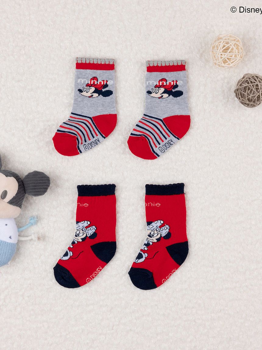 Pack 2 calze bimba "minnie"