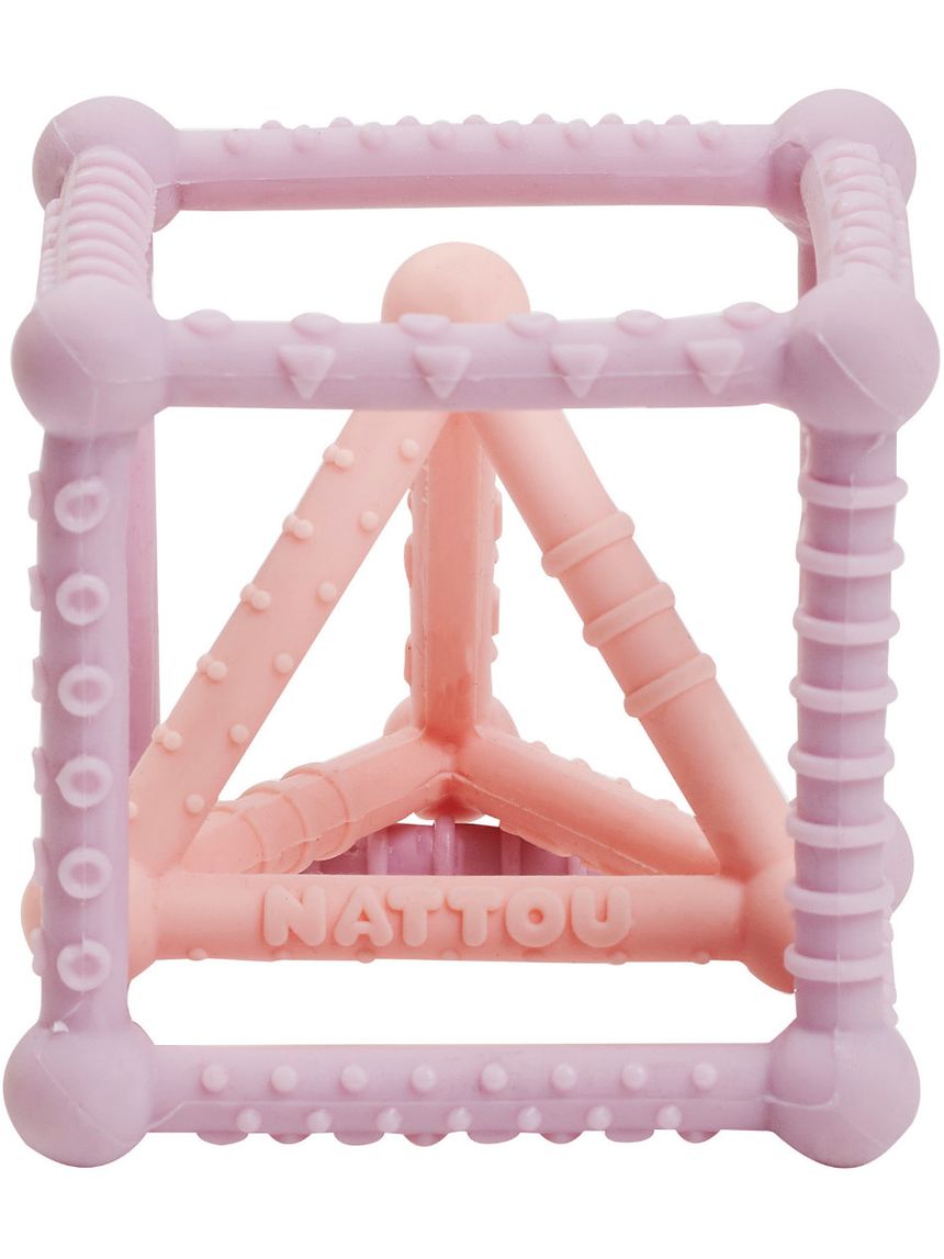 Set di 2 cubi in silicone rosa/lila - nattou