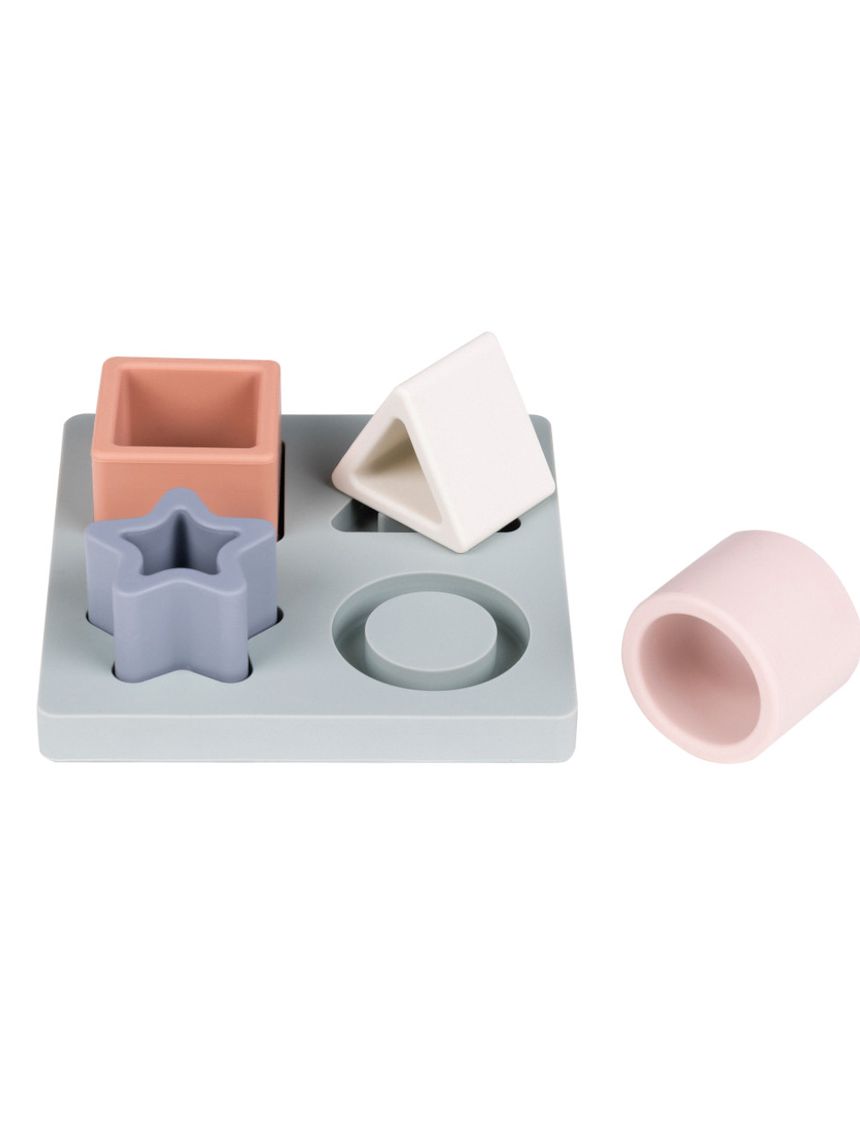 Formine ad incastro in silicone verde chiaro - nattou