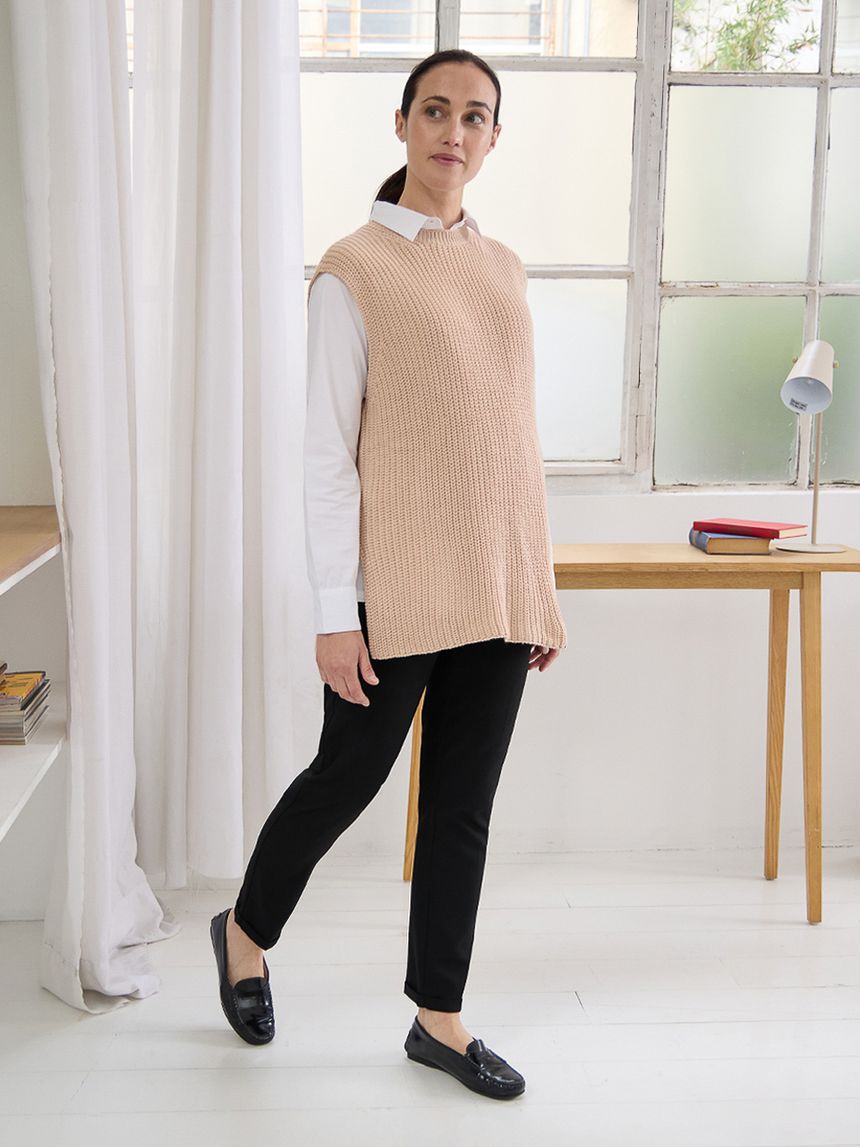 Maglia premaman senza maniche