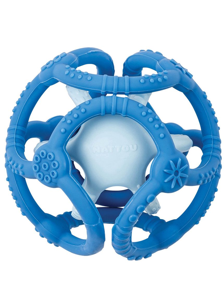 Set 2 palline in silicone azzurro - nattou