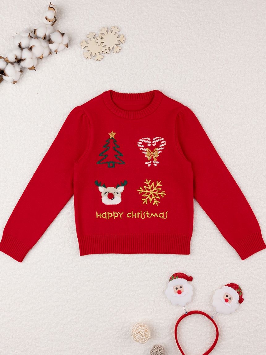 Maglione natale bambina