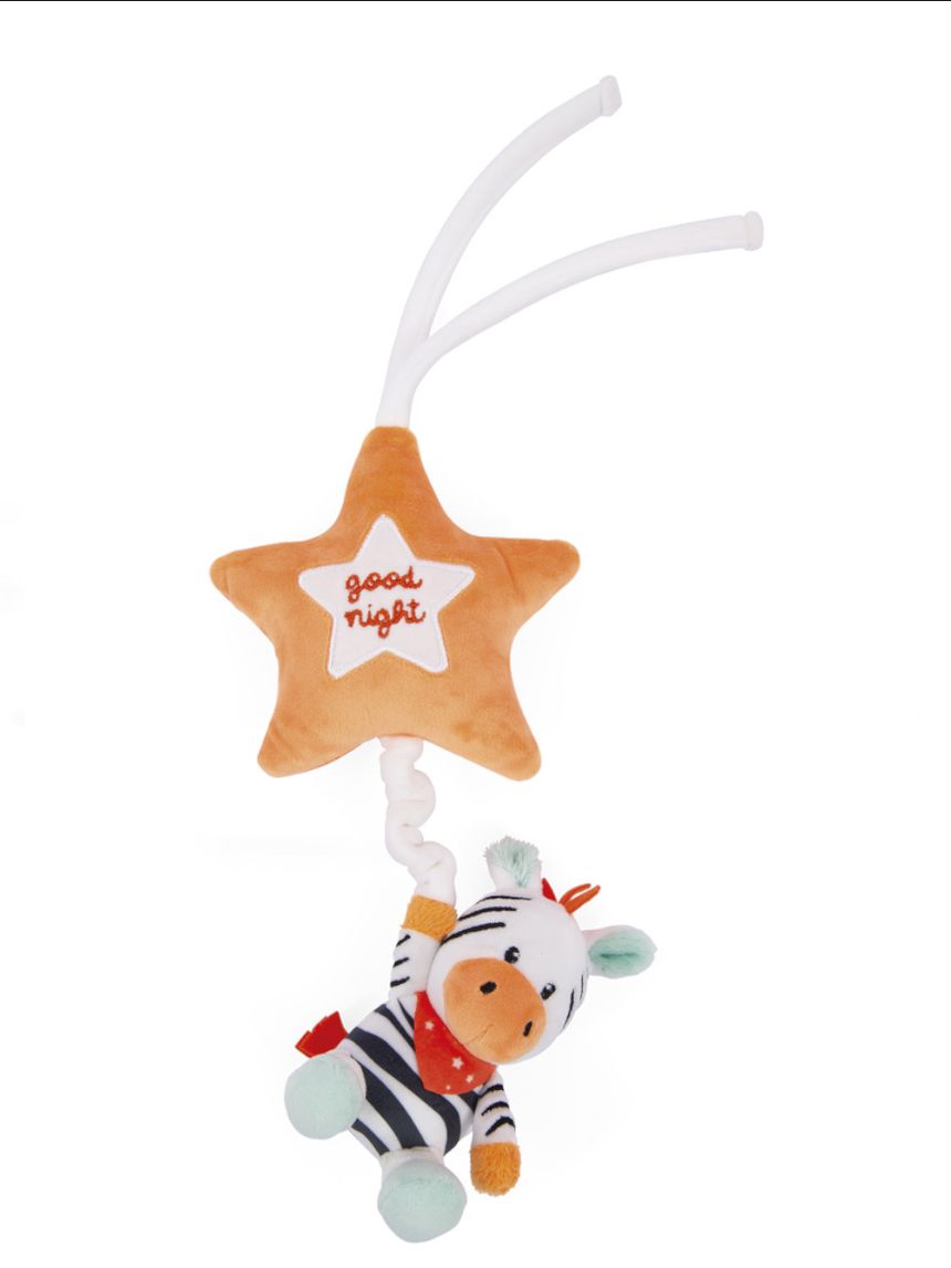 Carillon stella zebra zaki - soft toys