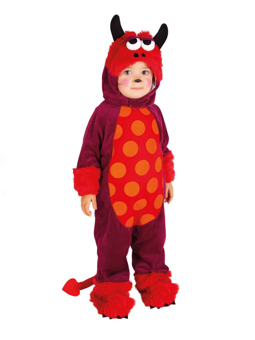 Costume monster diablin baby 1/2 anni - rubie's