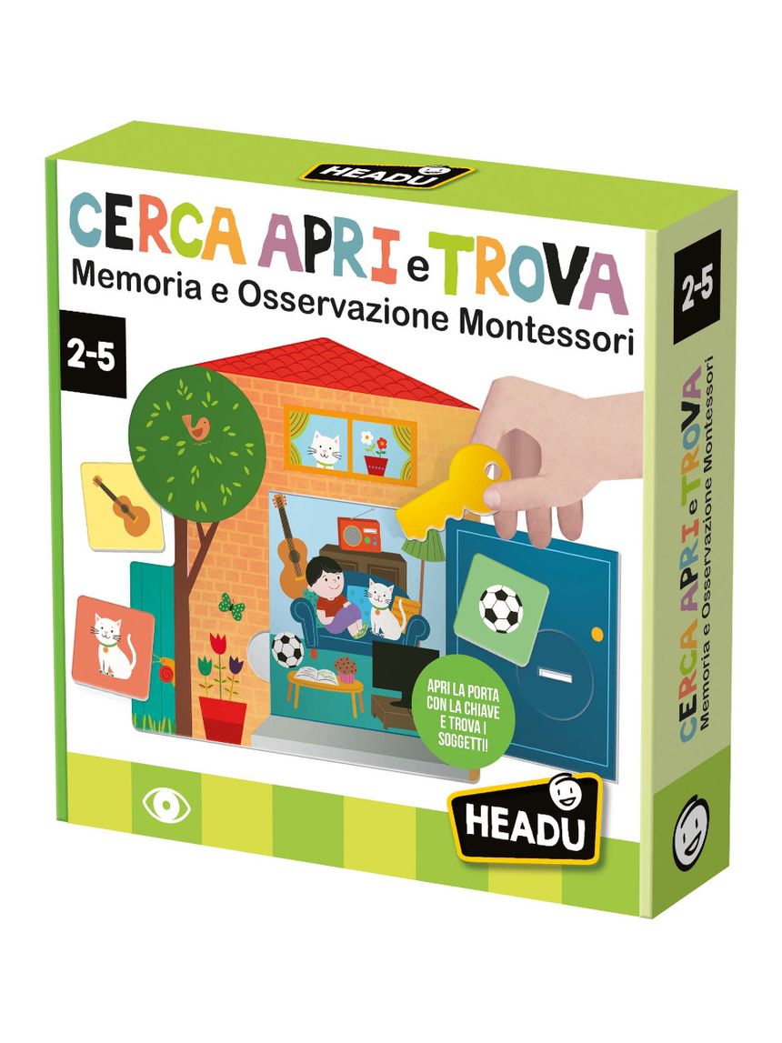Cerca apri e trova montessori 2/5 anni - headu